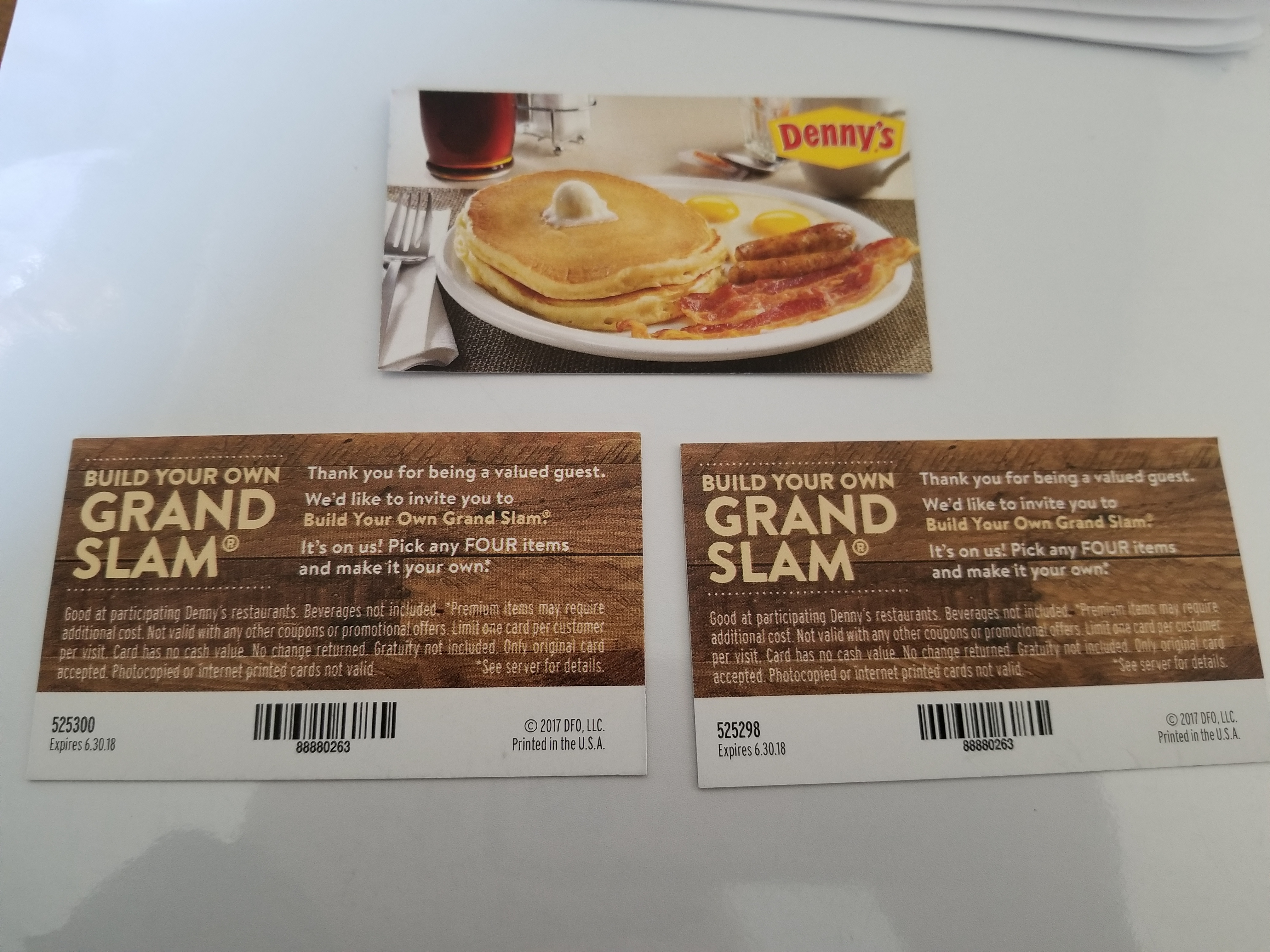 Denny’s 3 Grand Slam Meals Catholic Charities Livingston County
